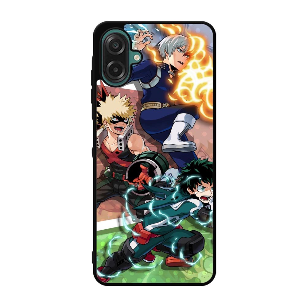 My Hero Academia Deku X Bakugou X Todoroki Samsung Galaxy A07 Case QC3198