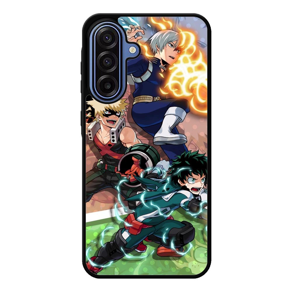 My Hero Academia Deku X Bakugou X Todoroki Samsung Galaxy A17 Case QC3198