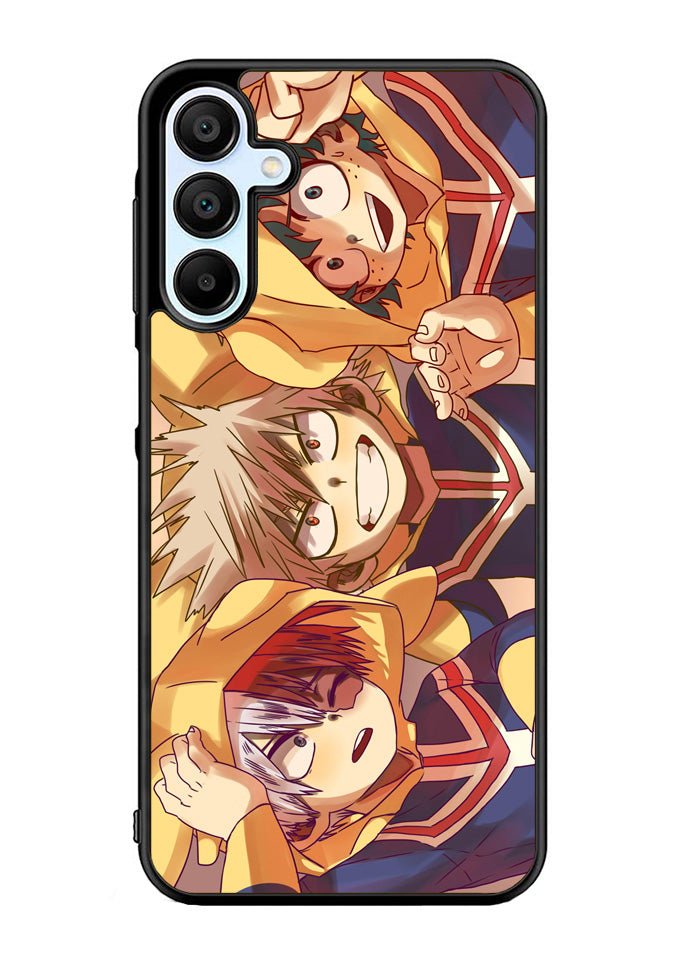 My Hero Academia Deku X Bakugou X Todoroki Samsung Galaxy A35 5G Case OV3199