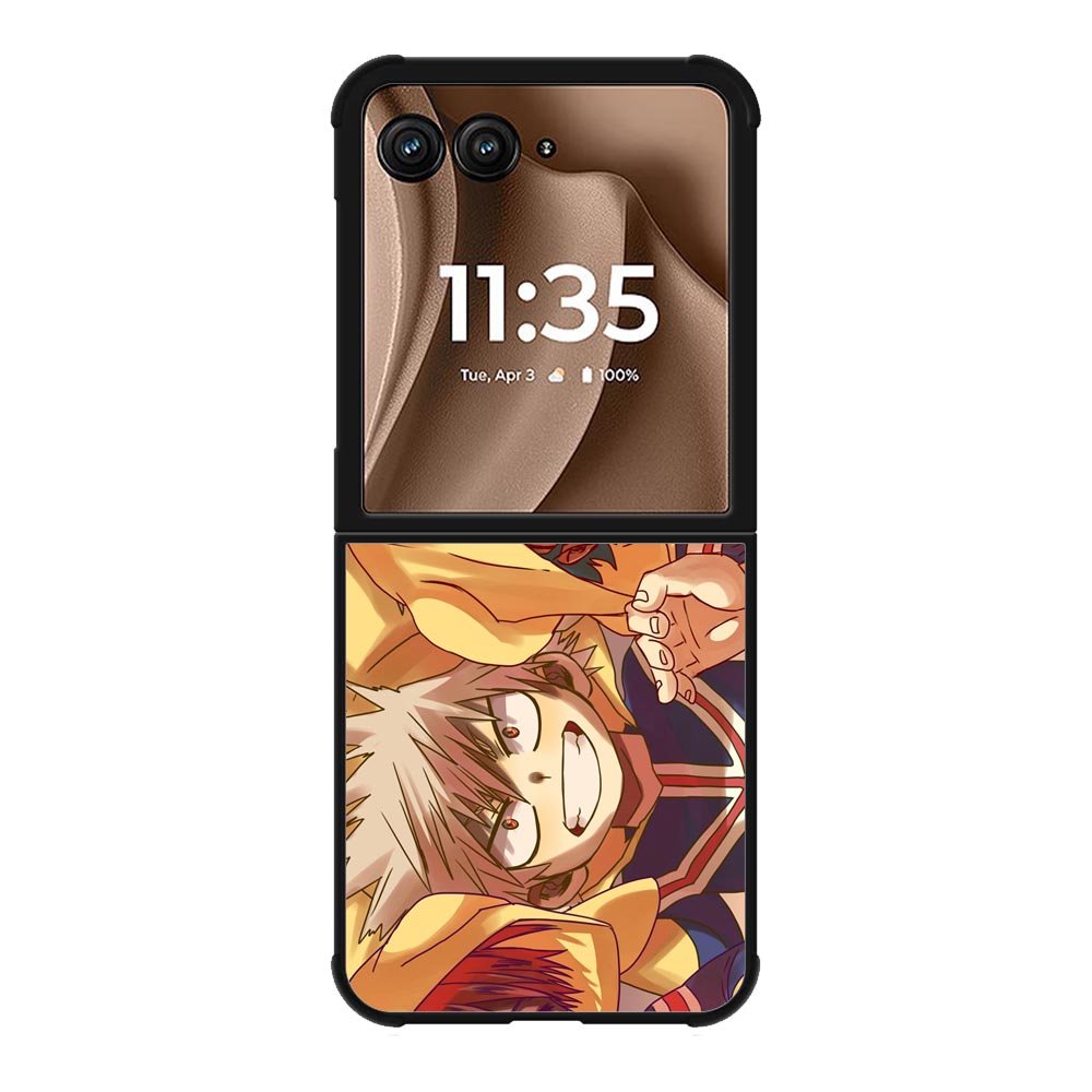 My Hero Academia Deku X Bakugou X Todoroki Motorola Moto RAZR Plus 2025 Case OV3199