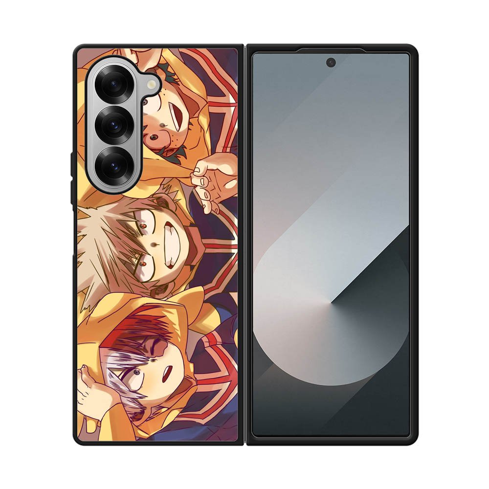 My Hero Academia Deku X Bakugou X Todoroki Samsung Galaxy Z Fold 7 5G Case OV3199