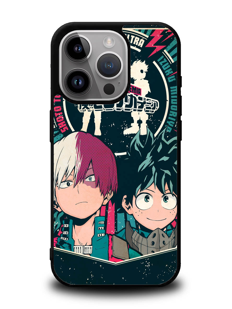 My Hero Academia Deku X Todoroki iPhone 16 Pro Max Case OV3201