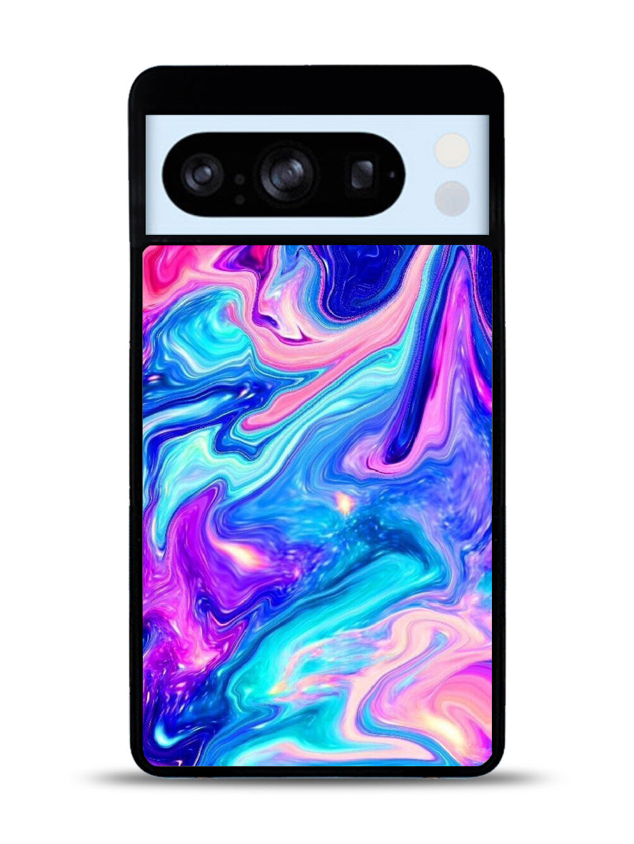Neon Paint Mixture Google Pixel 8 Pro Case QC3148
