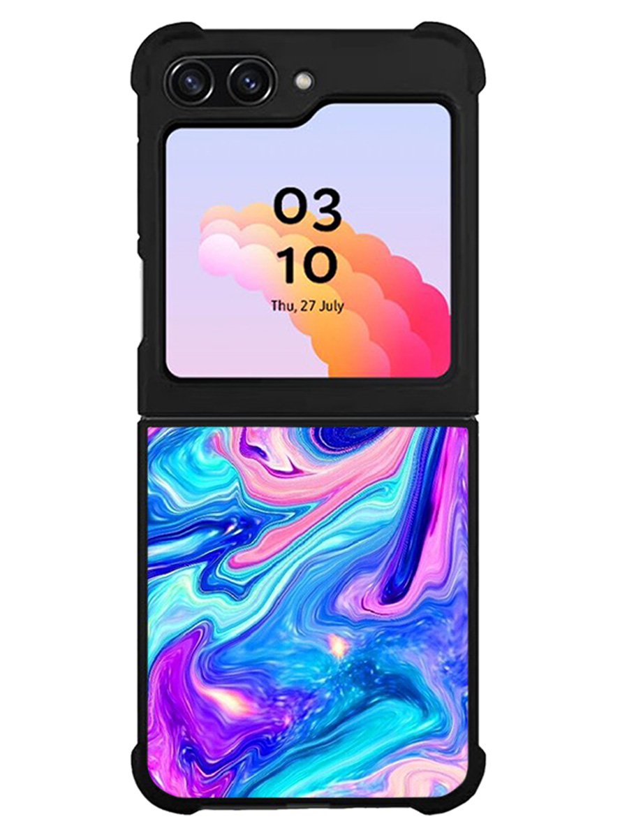 Neon Paint Mixture Samsung Galaxy Z Flip 5 5G 2023 Case OV3148