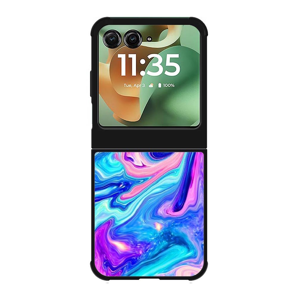 Neon Paint Mixture Motorola Moto RAZR 2025 Case OV3148