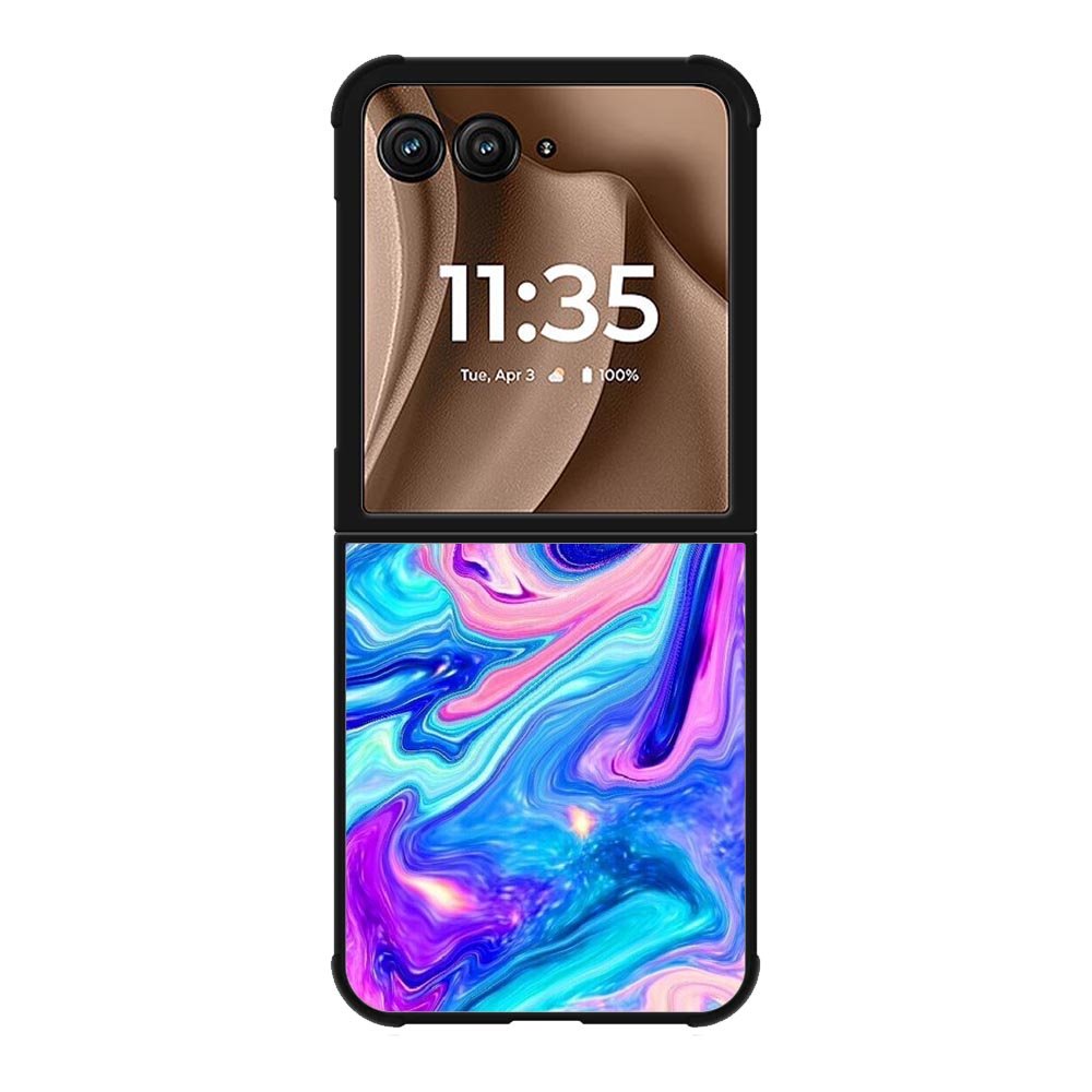 Neon Paint Mixture Motorola Moto RAZR Plus 2025 Case OV3148