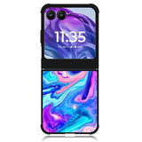 Neon Paint Mixture Motorola Moto Razr Plus 2024 , Moto Razr+ 2024 Case OV3148
