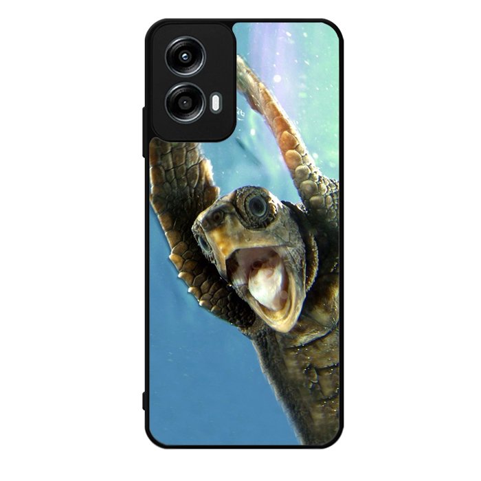 cute turtle Motorola Moto G Play 2024 Case OV4533