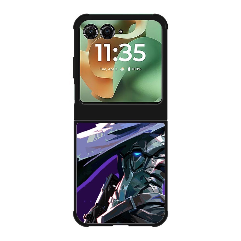 valorant omen Motorola Moto RAZR 2025 Case OV2121