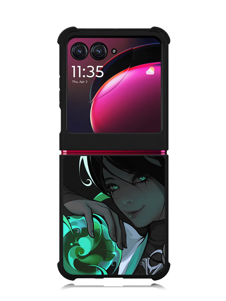 valorant sage Motorola Moto Razr Plus 2023 , Moto Razr+ 2023 Case