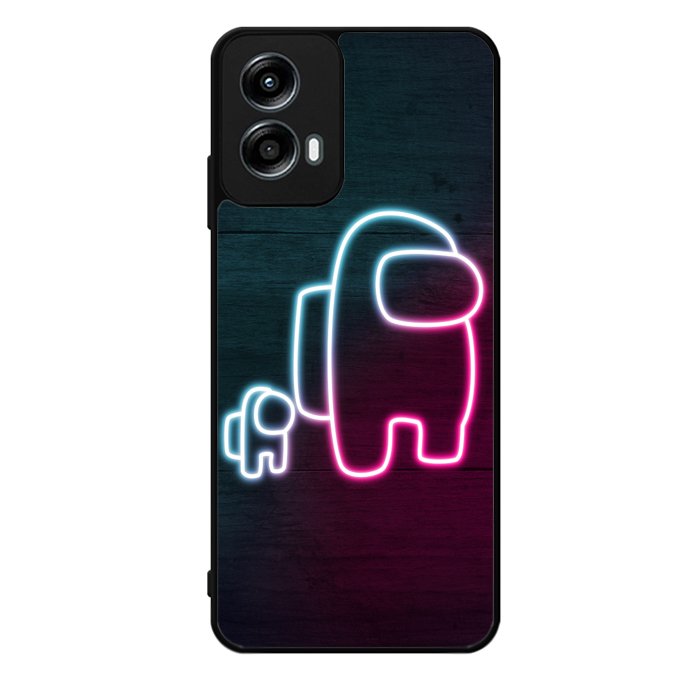 among us neon Motorola Moto G Play 2024 Case OV7408