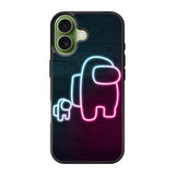among us neon iPhone 17 Case QC7408