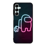among us neon Samsung Galaxy A16 Case OV7408