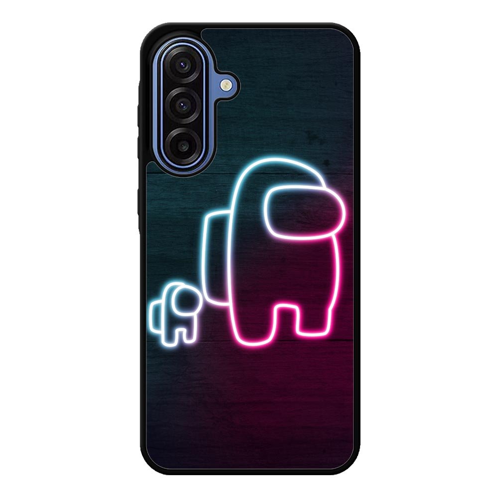 among us neon Samsung Galaxy A17 Case QC7408