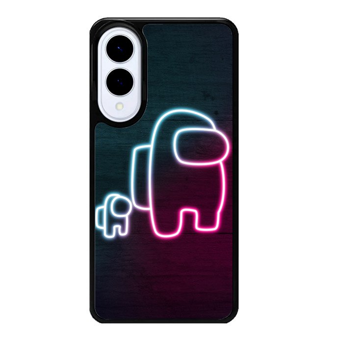 among us neon Samsung Galaxy S25 Edge 5G Case OV7408