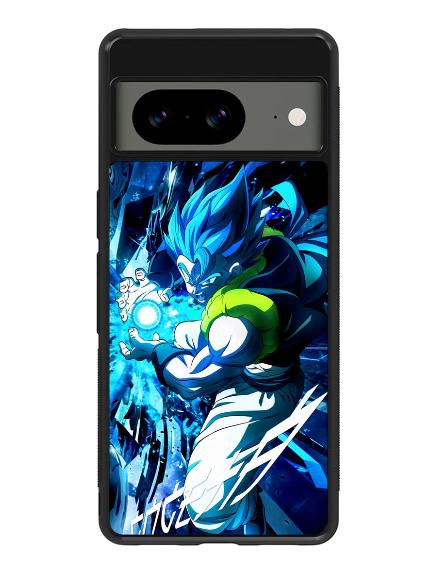 gogeta super saiyan blue dragon ball super Google Pixel 8 Case QC4981