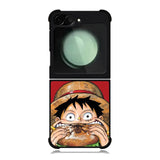 monkey d luffy hungry Samsung Galaxy Z Flip 6 5G 2024 Case OV3215
