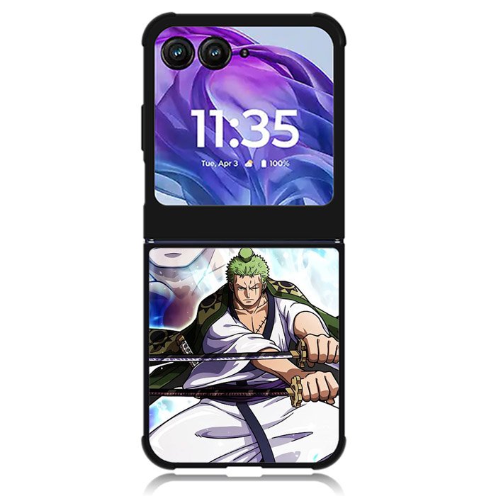One Piece roronoa zoro wano Motorola Moto Razr Plus 2024 , Moto Razr+ 2024 Case OV2943
