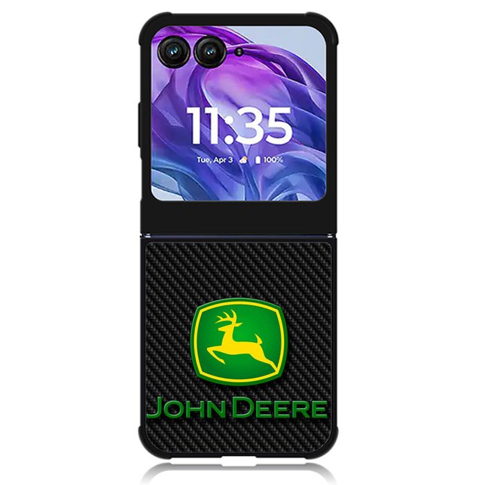 john deere logo Motorola Moto Razr Plus 2024 , Moto Razr+ 2024 Case OV3666