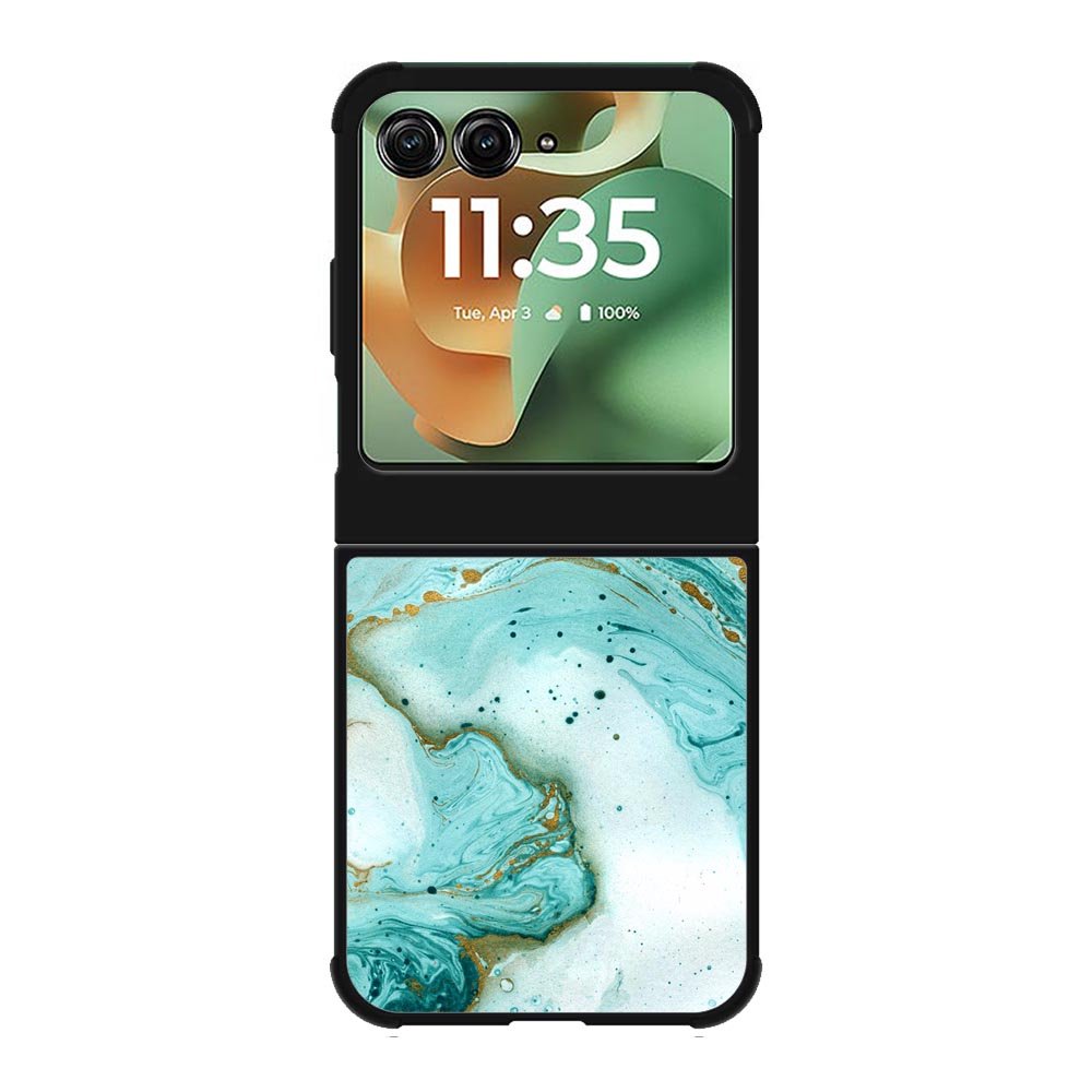 marble watercolor Motorola Moto RAZR 2025 Case OV3395