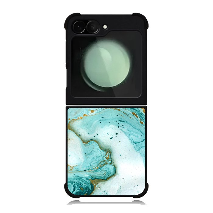marble watercolor Samsung Galaxy Z Flip 6 5G 2024 Case OV3395