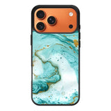 marble watercolor iPhone 17 Pro Max Case QC3395