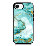 marble watercolor iPhone 16e Case OV3395