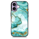 marble watercolor iPhone 17 Case OV3395