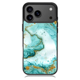 marble watercolor iPhone 17 Pro Case RC3395