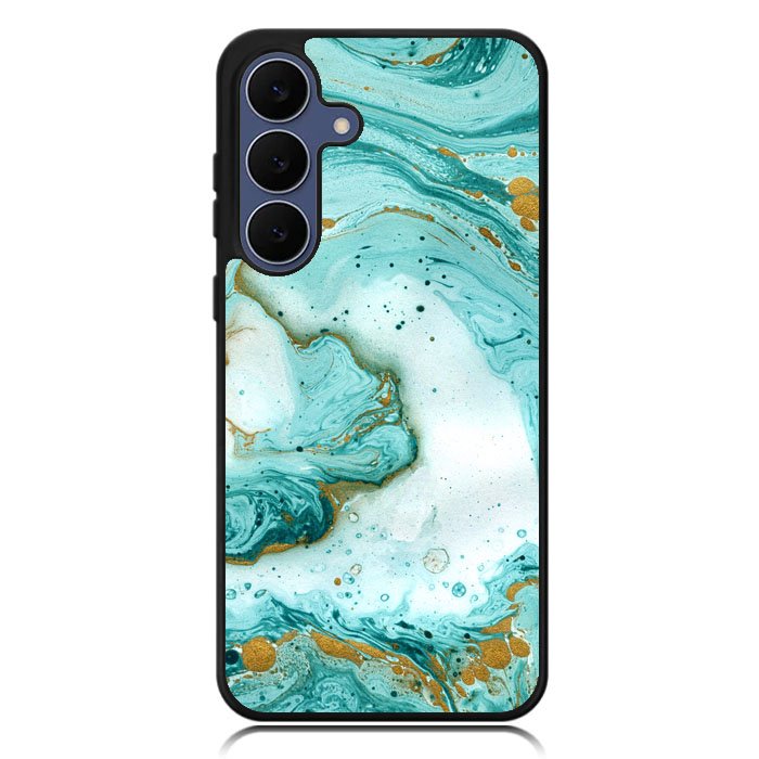 marble watercolor Samsung Galaxy S25 FE Case OV3395
