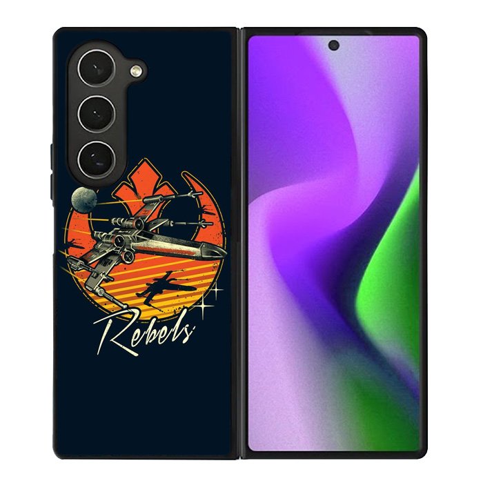 star wars retro Samsung Galaxy Z Fold 6 5G 2024 Case OV2398