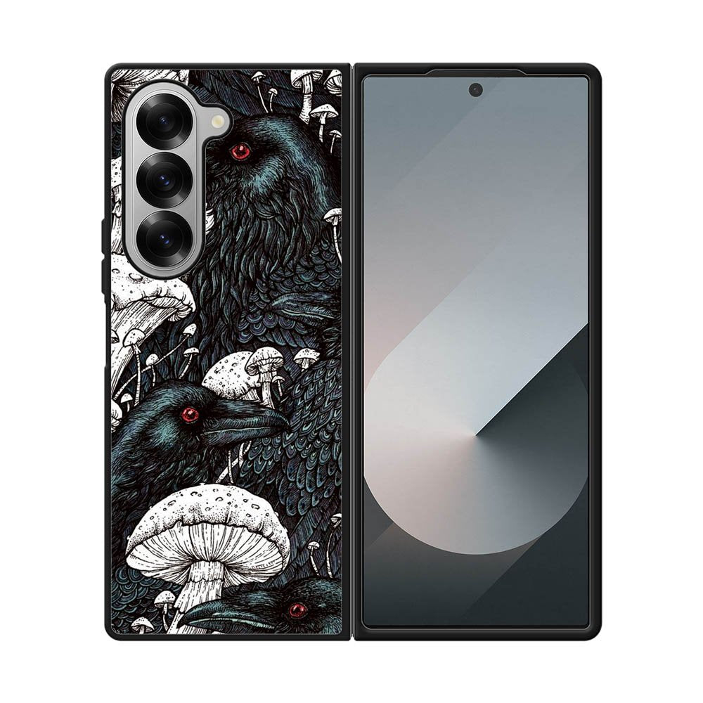 Crow Pattern FLZ0572 Samsung Galaxy Z Fold 7 5G Case