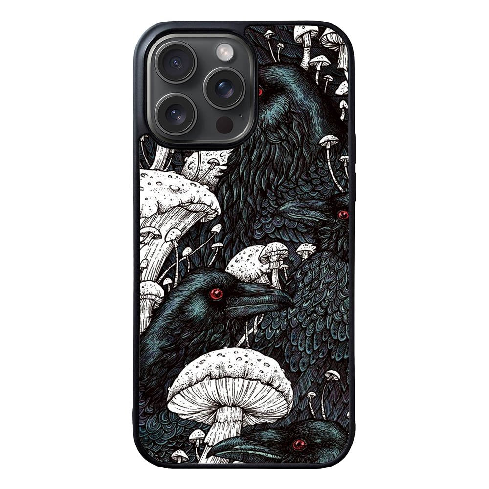 Crow Pattern FLZ0572 iPhone 15 Pro Max Case