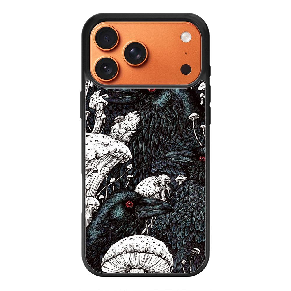 Crow Pattern FLZ0572 iPhone 17 Pro Max Case