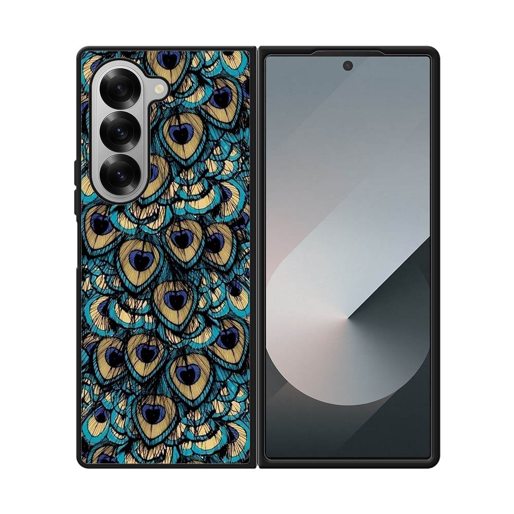Peacok Pattern FLZ0573 Samsung Galaxy Z Fold 7 5G Case