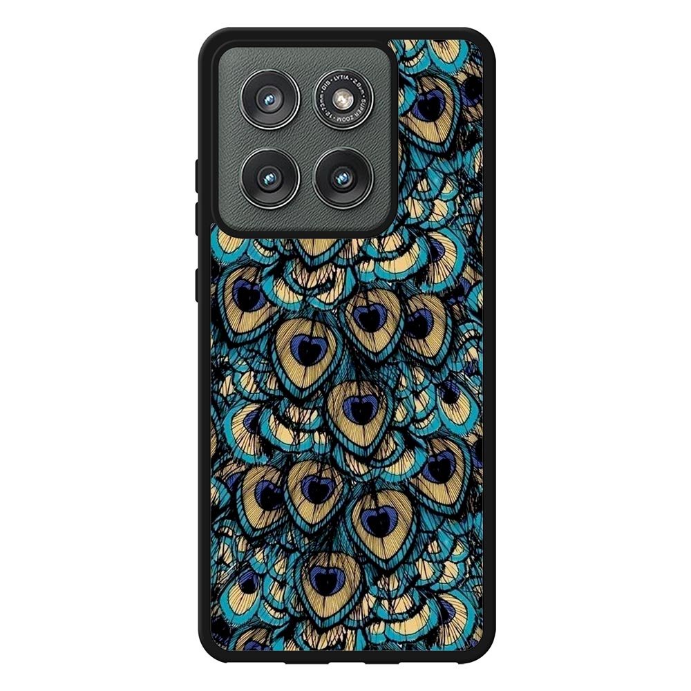 Peacok Pattern FLZ0573 Motorola Moto Edge 2025 Case