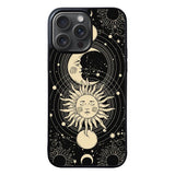 Moon And Sunk Black FLZ0579 iPhone 15 Pro Max Case