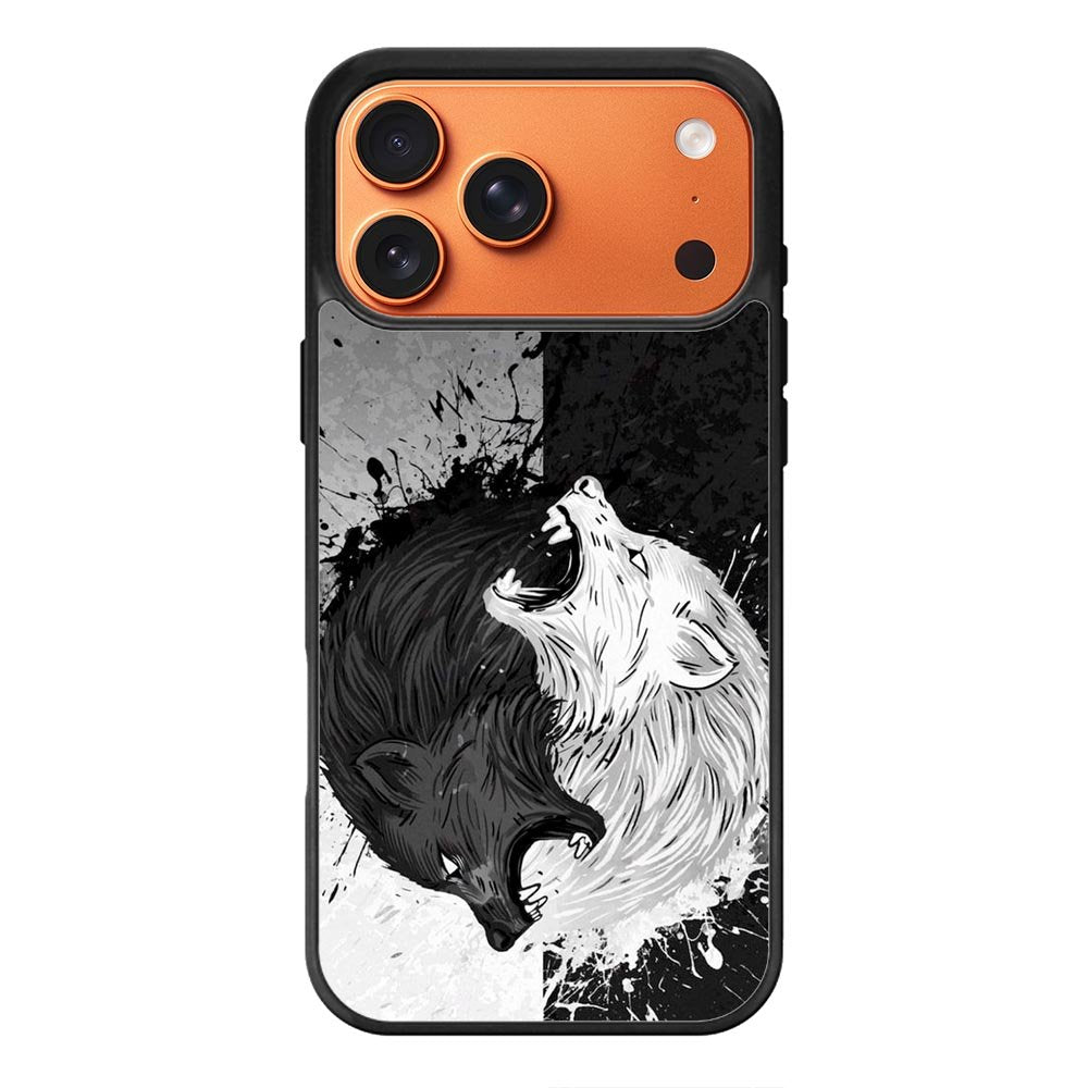 Wolf Yin And Yang FLZ0582 iPhone 17 Pro Max Case