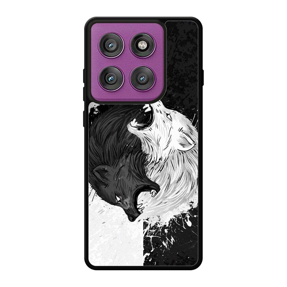 Wolf Yin And Yang FLZ0582 Motorola Moto Edge 60 Pro Case