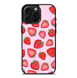 strawberry cute pattern FLZ0586 iPhone 16 Pro Max Case