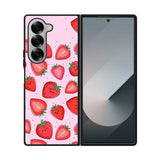 strawberry cute pattern FLZ0586 Samsung Galaxy Z Fold 7 5G Case