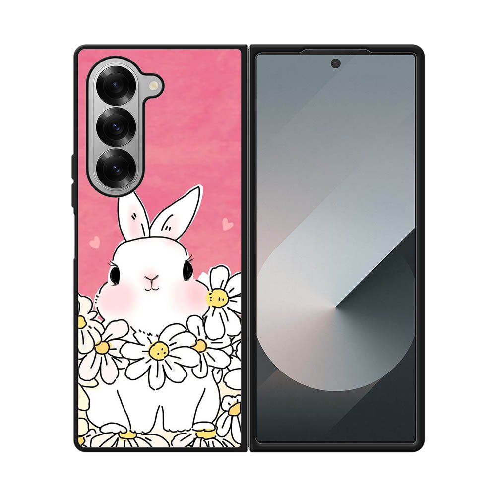 Cute Rabbit FLZ0589 Samsung Galaxy Z Fold 7 5G Case