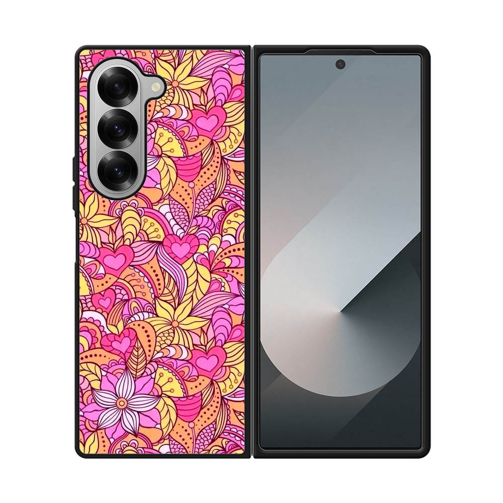 Flower Pattern FLZ0598 Samsung Galaxy Z Fold 7 5G Case