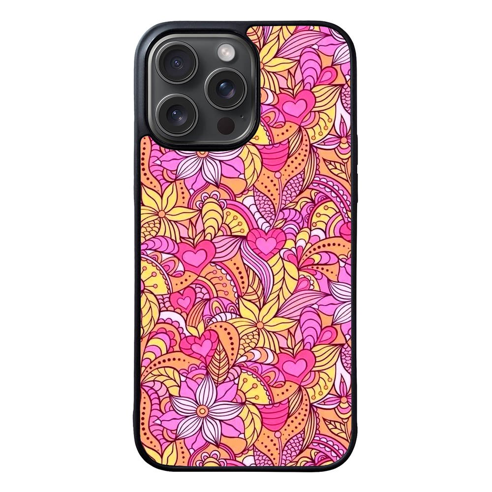 Flower Pattern FLZ0598 iPhone 15 Pro Max Case