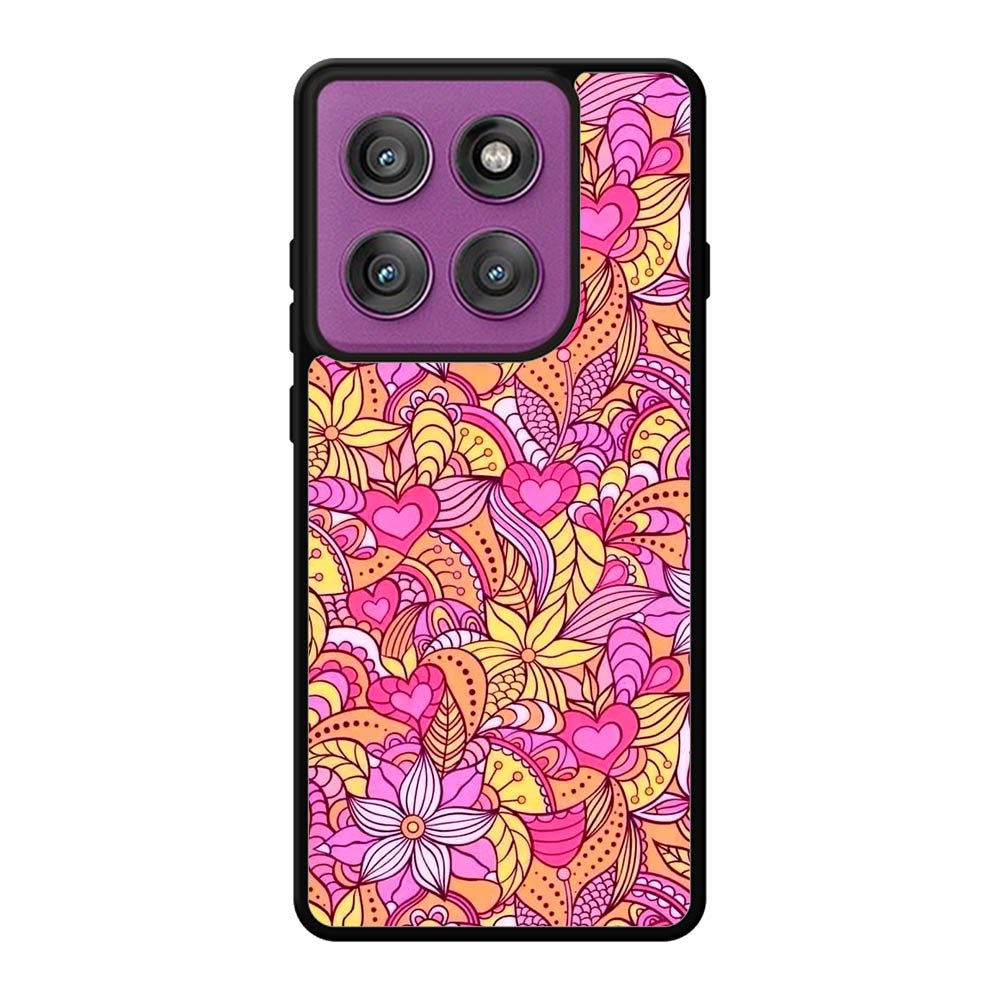 Flower Pattern FLZ0598 Motorola Moto Edge 60 Pro Case