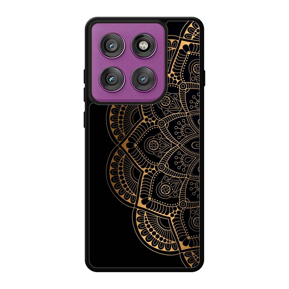 Black Gold Mandala FLZ0599 Motorola Moto Edge 60 Pro Case