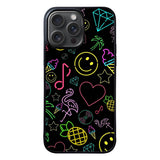 Emoticon Pattern FLZ0605 iPhone 15 Pro Max Case
