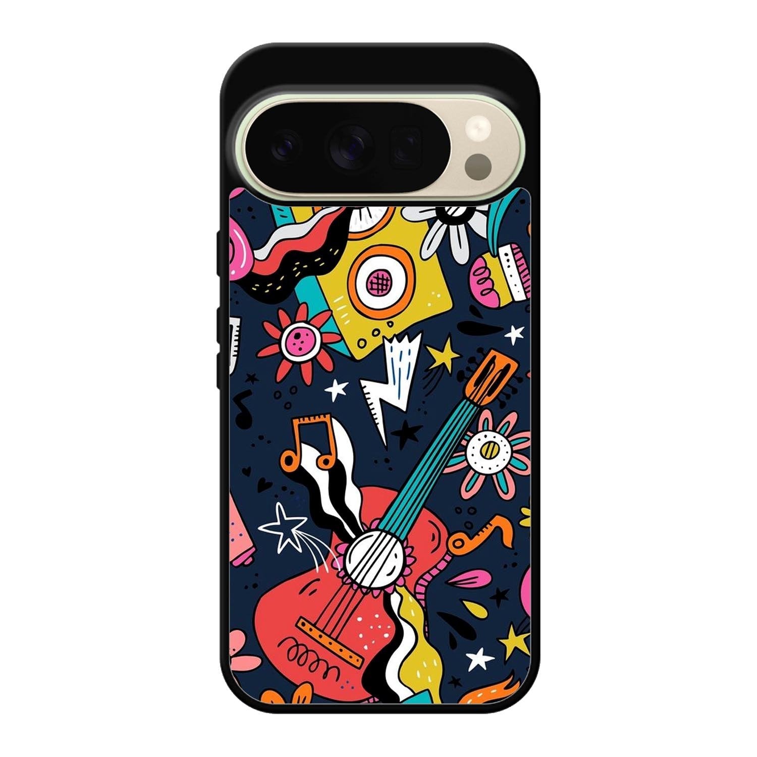 Music Pattern FLZ0608 Google Pixel 10 Pro Case