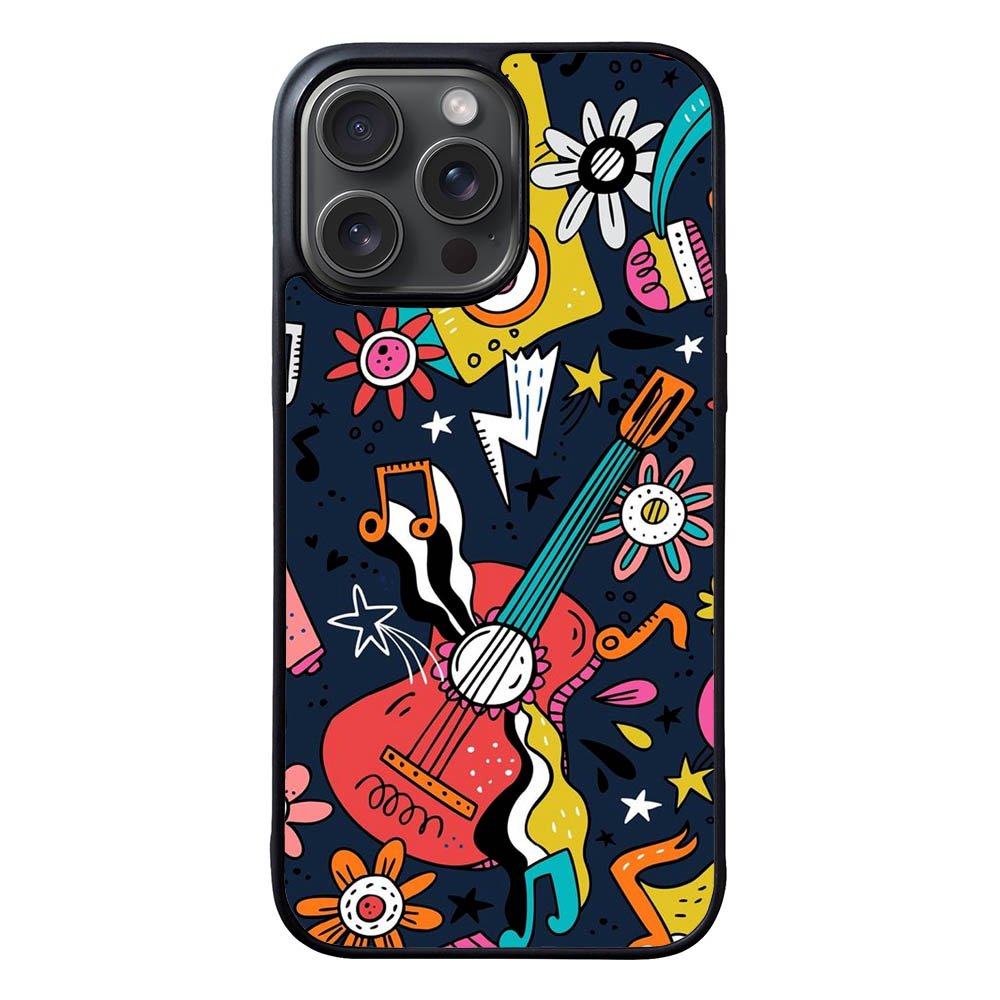 Music Pattern FLZ0608 iPhone 15 Pro Max Case
