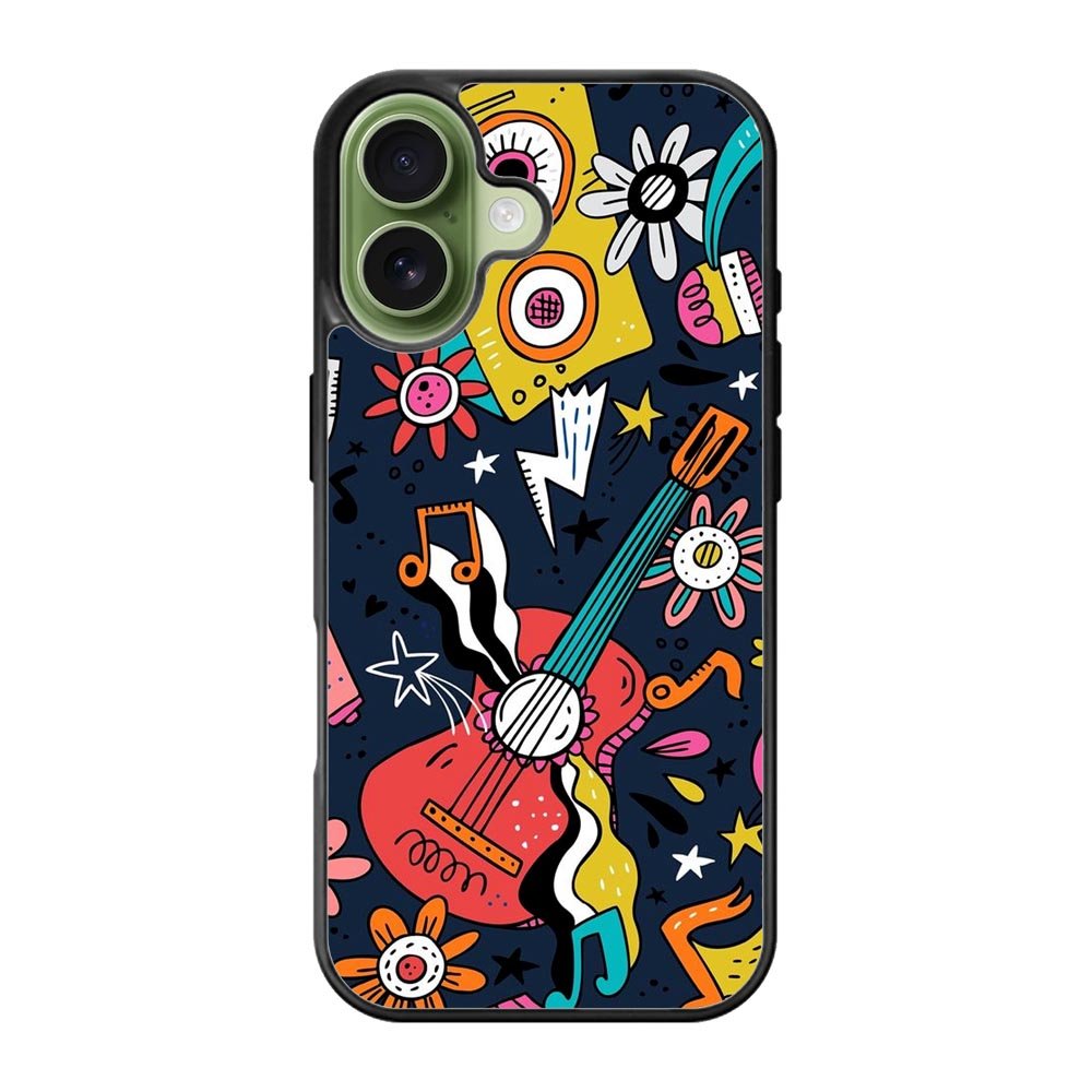 Music Pattern FLZ0608 iPhone 17 Case